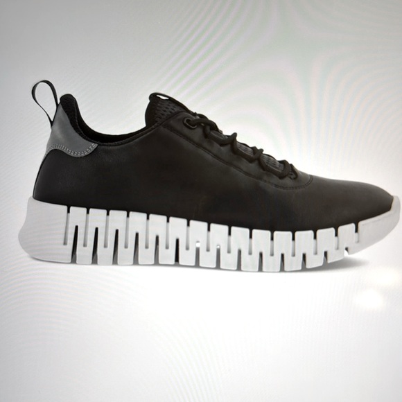 Ecco ECCO GRUUV Leather Sneakers - Picture 1 of 4